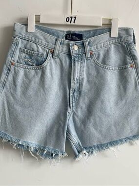 GAP Light Wash Denim Cutoff Shorts